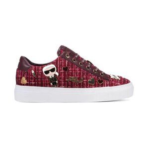 Karl Lagerfeld Paris Women's Cate Pins Lace-Up Sneakers